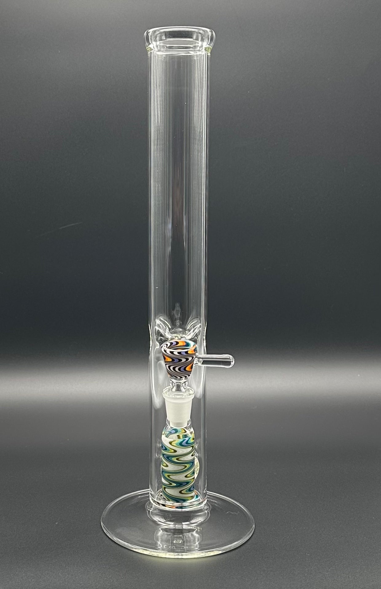 Straight tube single ice catcher dg_glass