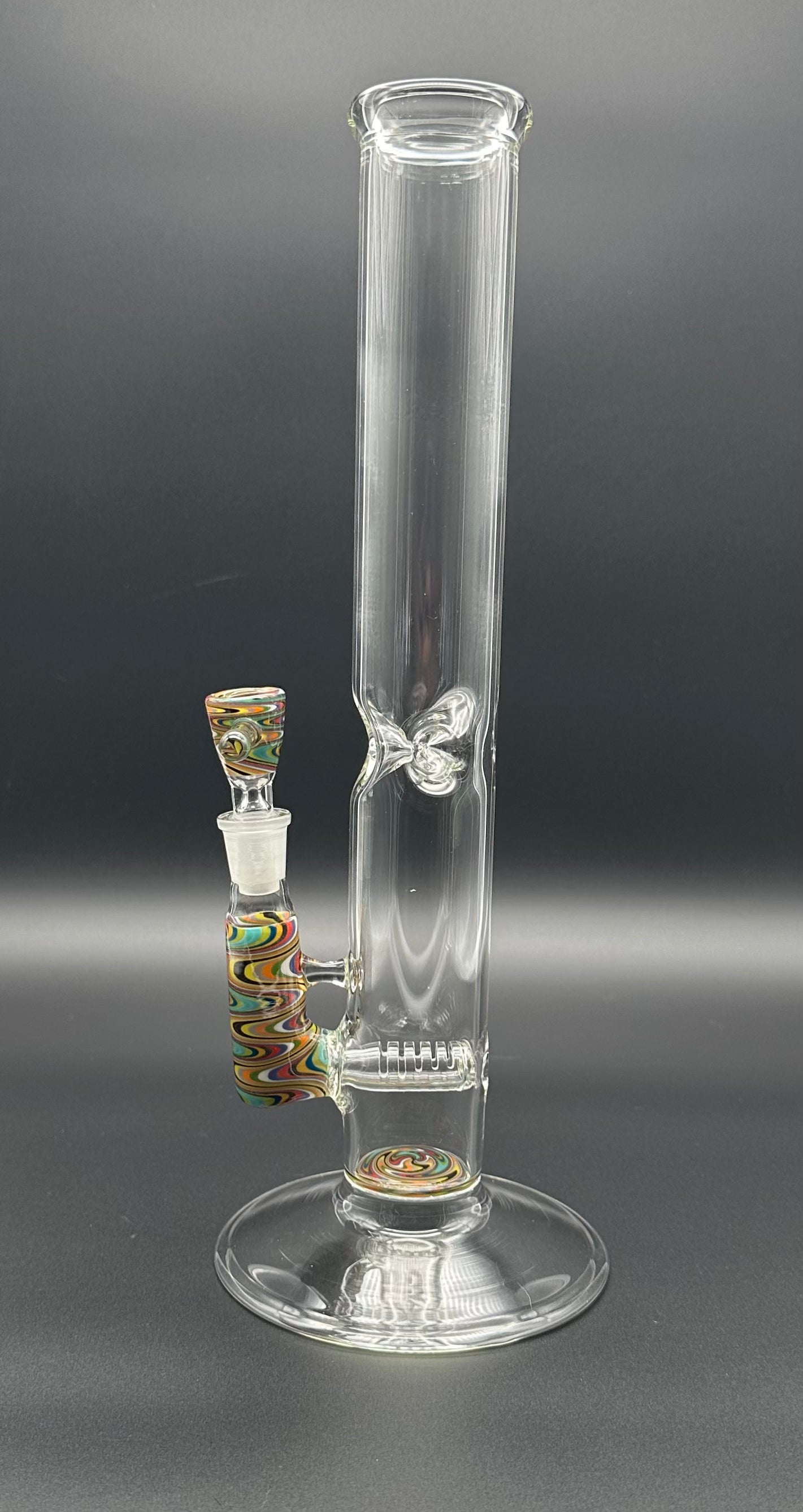 Straight tube single ice catcher dg_glass