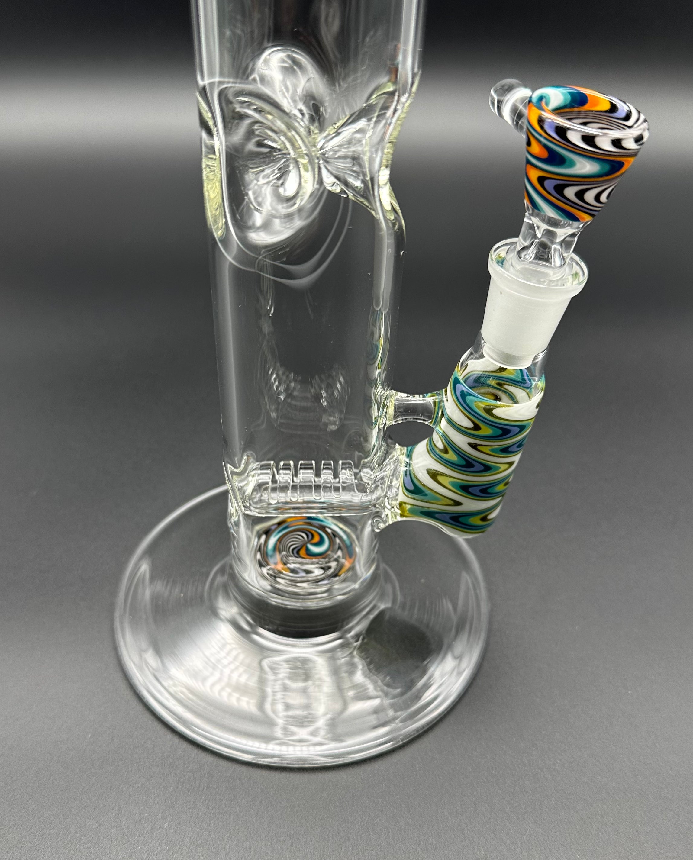 Straight tube single ice catcher dg_glass