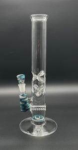 Straight tube double ice catcher dg_glass