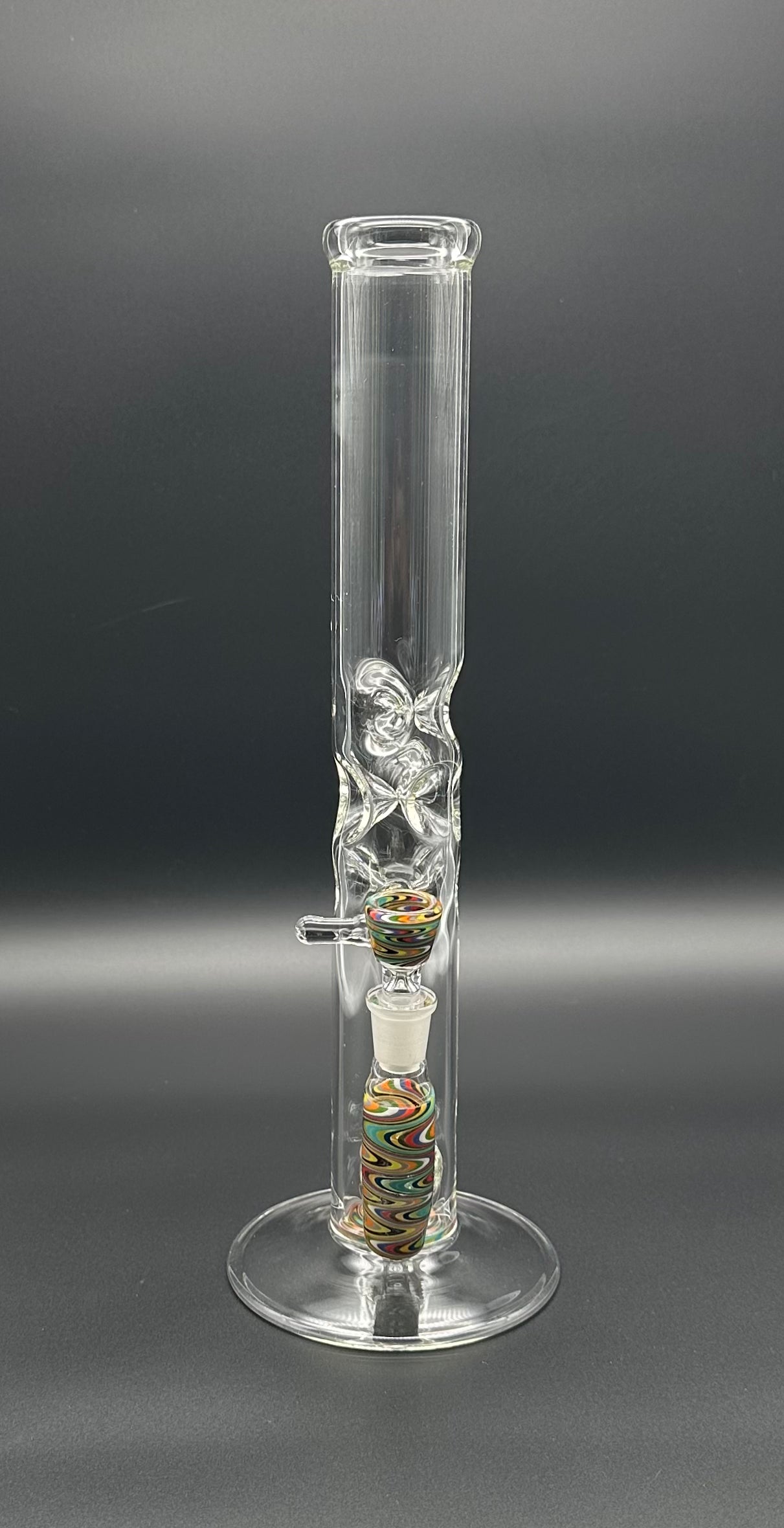 Straight tube triple ice catcher dg_glass