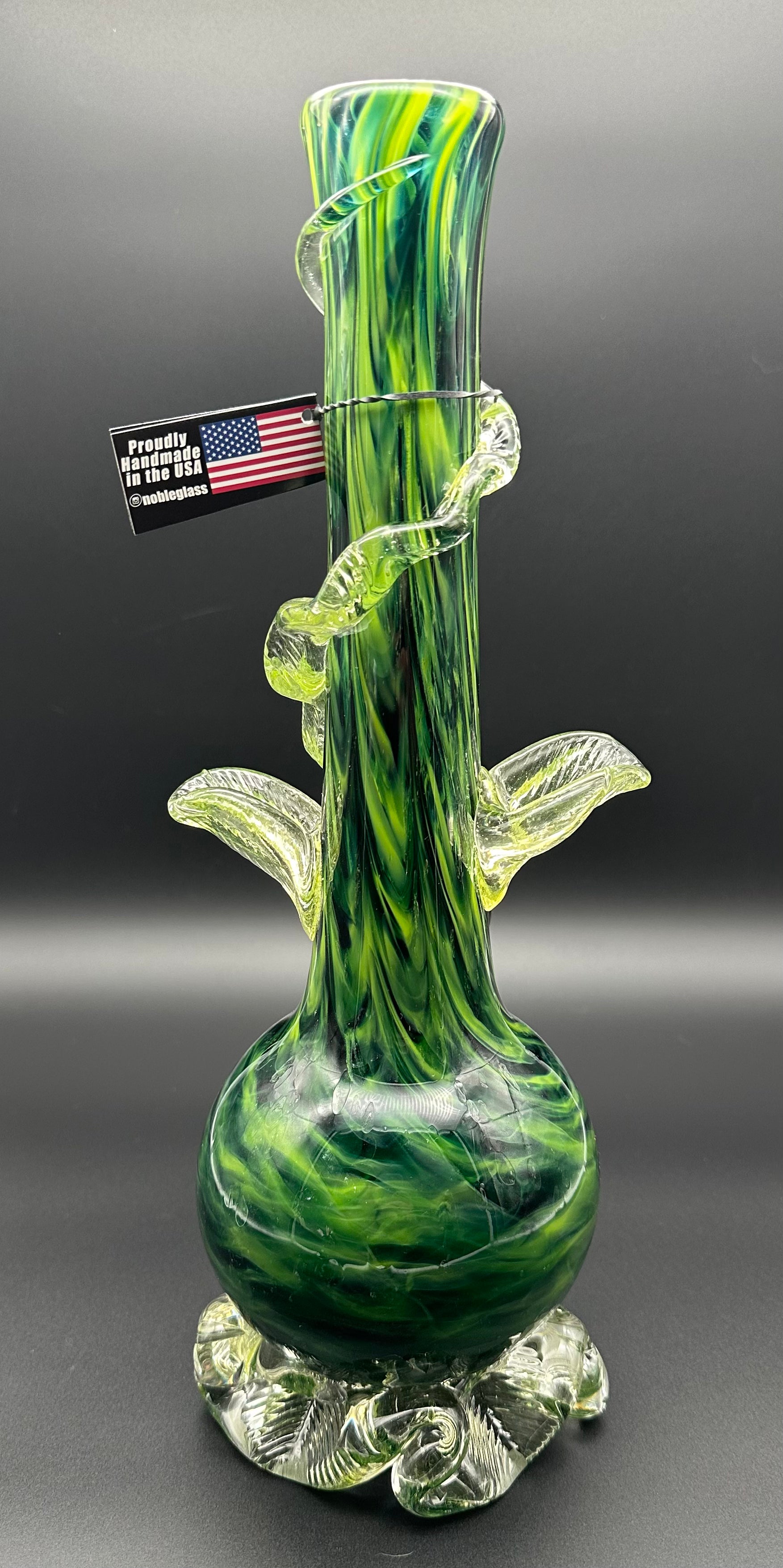 Uranium medium with leaves Noble Glass