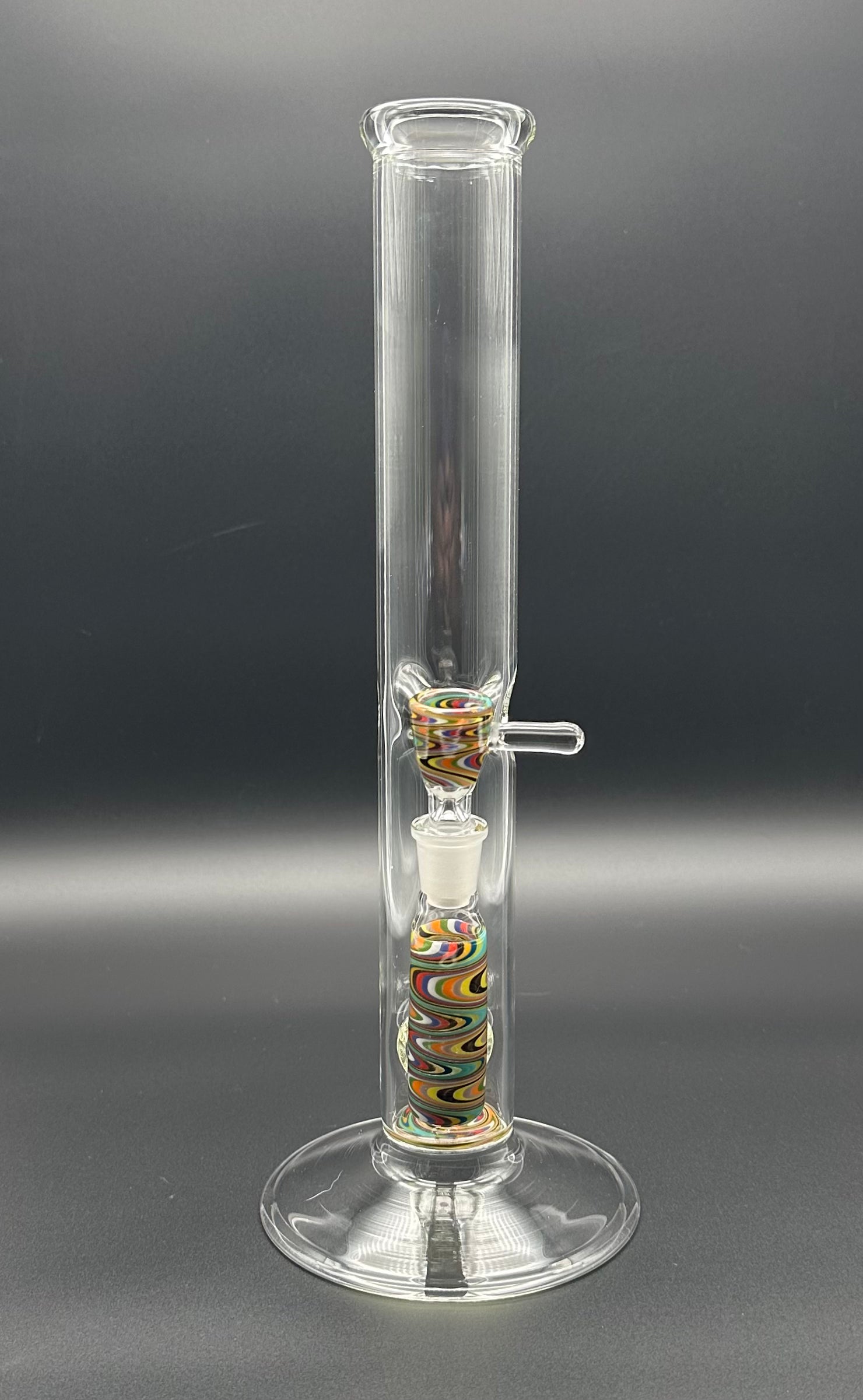 Straight tube single ice catcher dg_glass