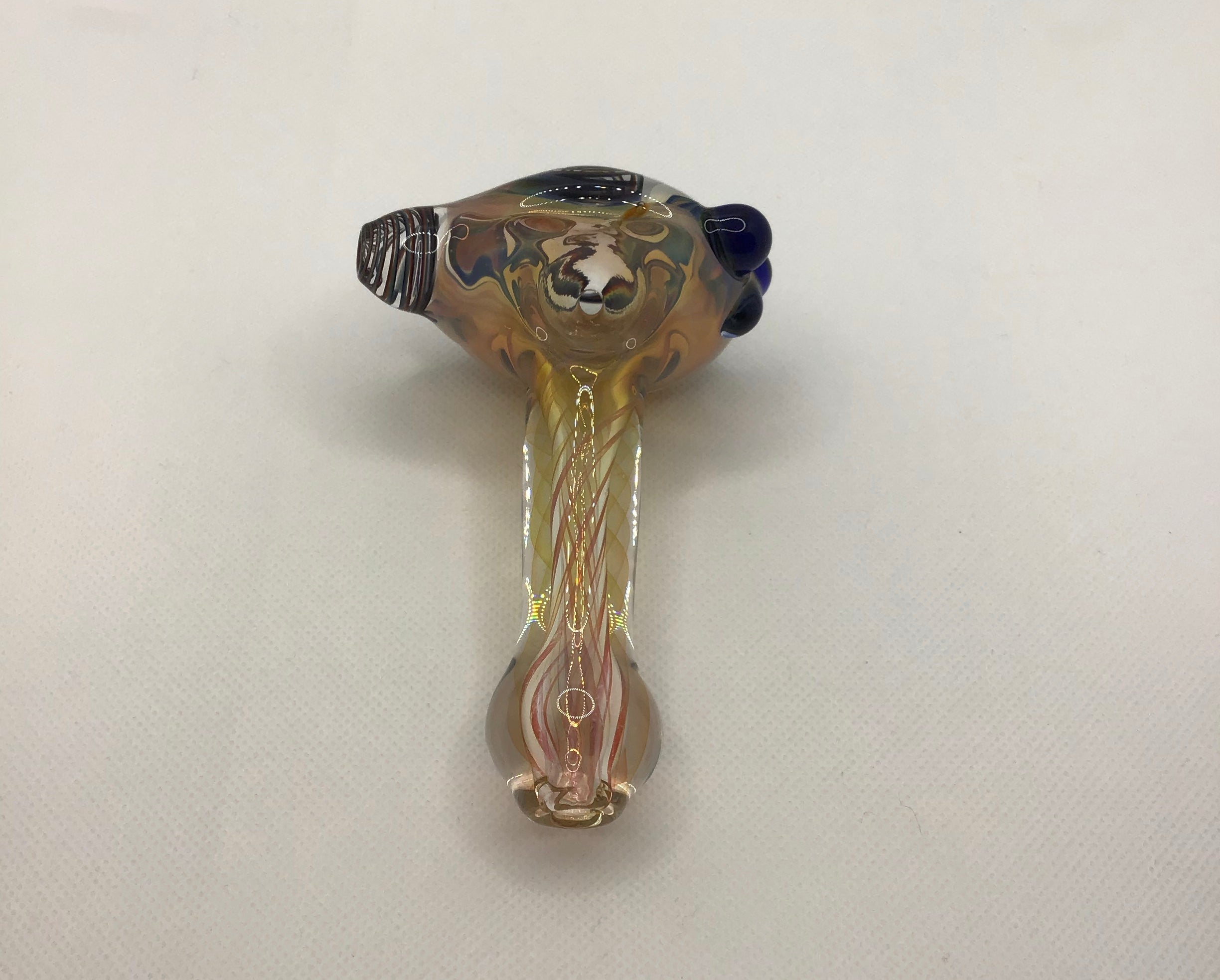 Wig Wag Hand Pipe by Bingersinc Glass