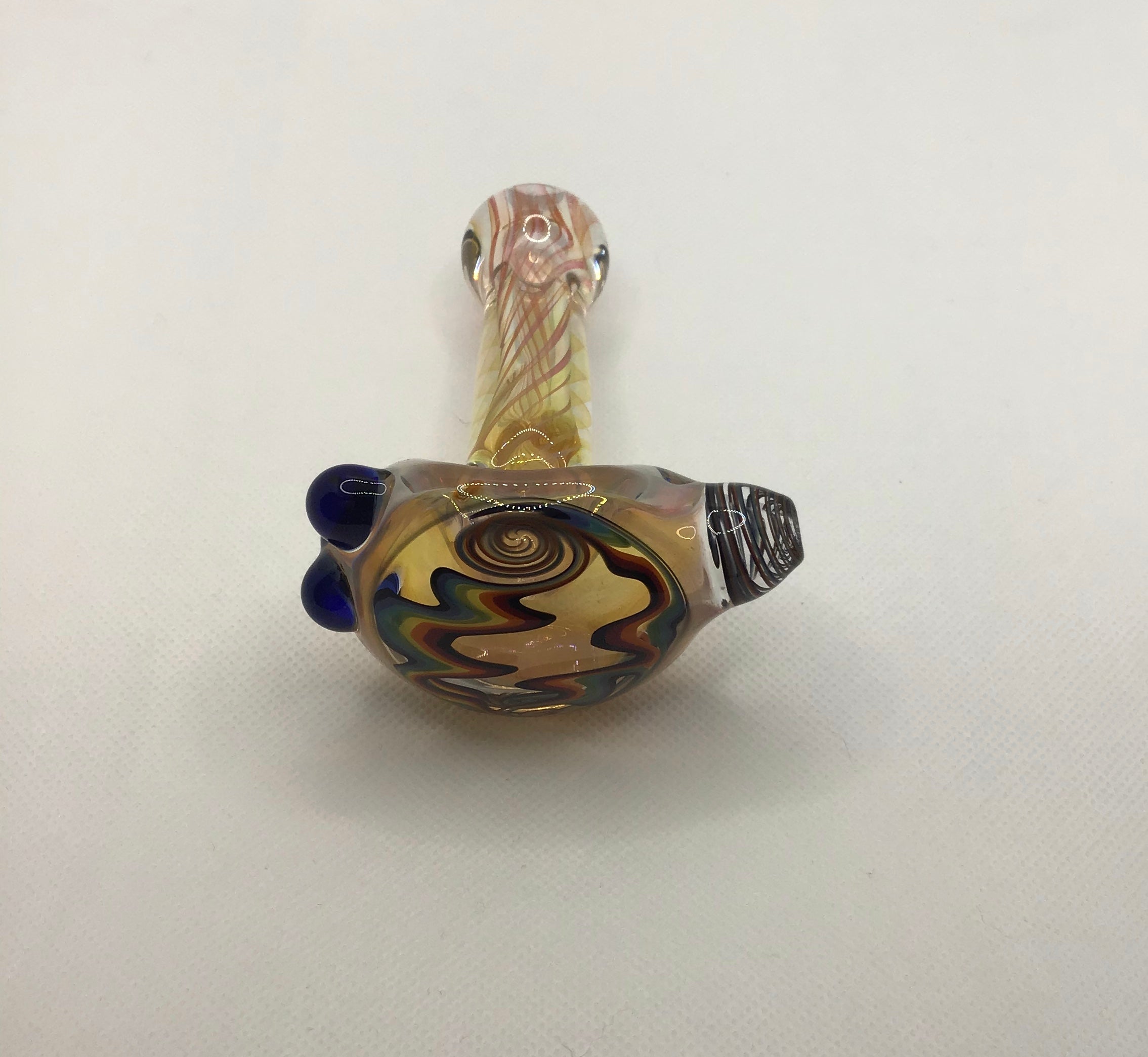 Wig Wag Hand Pipe by Bingersinc Glass