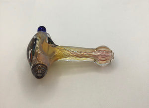 Wig Wag Hand Pipe by Bingersinc Glass