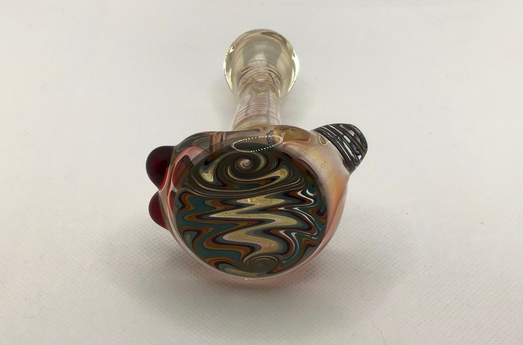 Wig Wag Hand Pipe by Bingersinc Glass