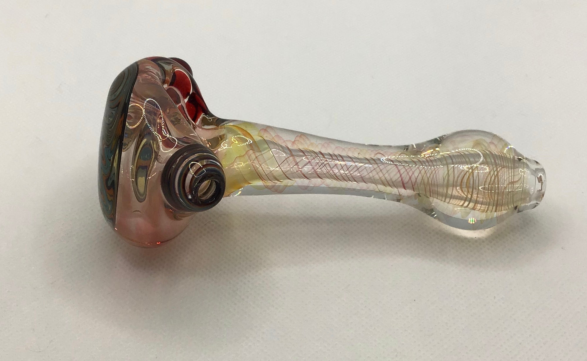 Wig Wag Hand Pipe by Bingersinc Glass