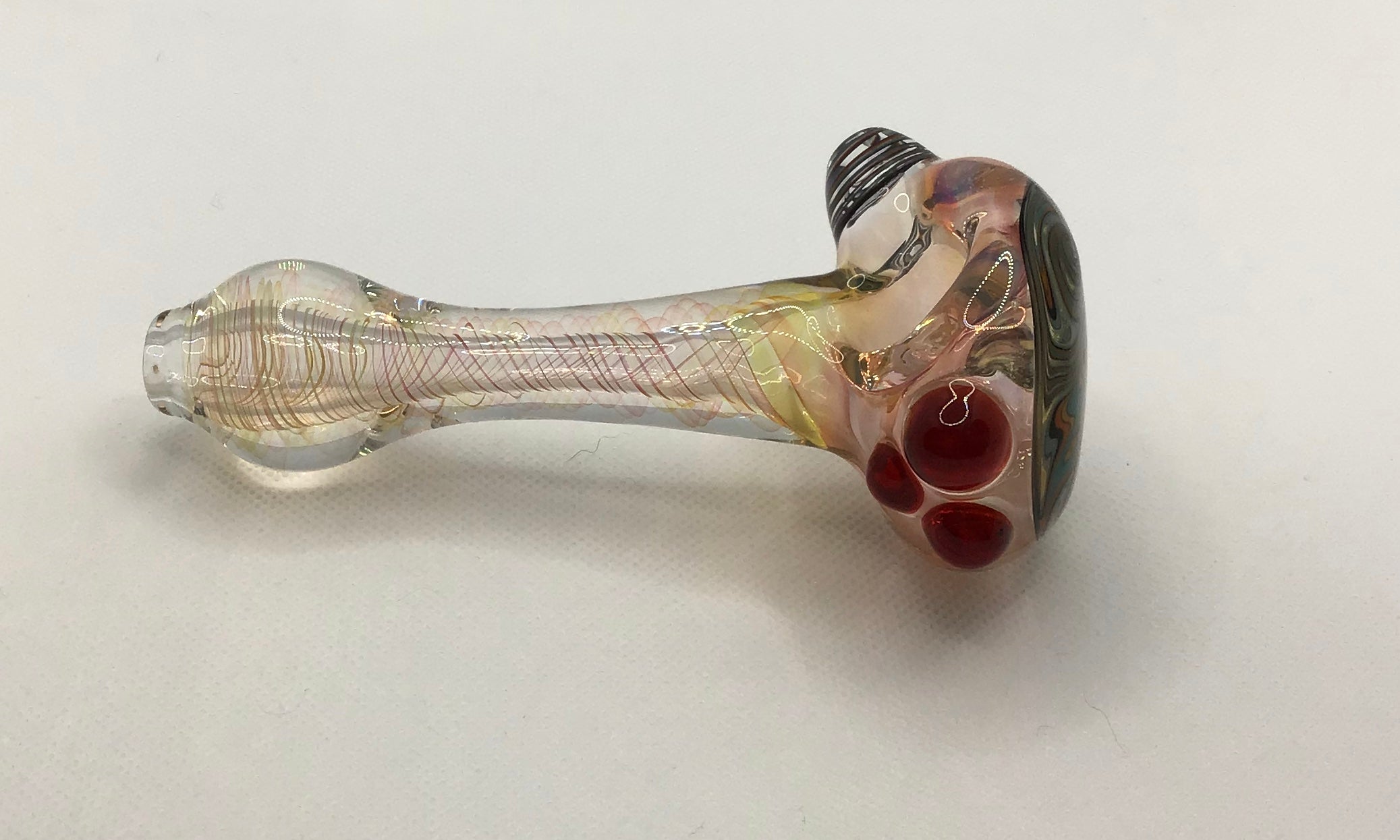 Wig Wag Hand Pipe by Bingersinc Glass