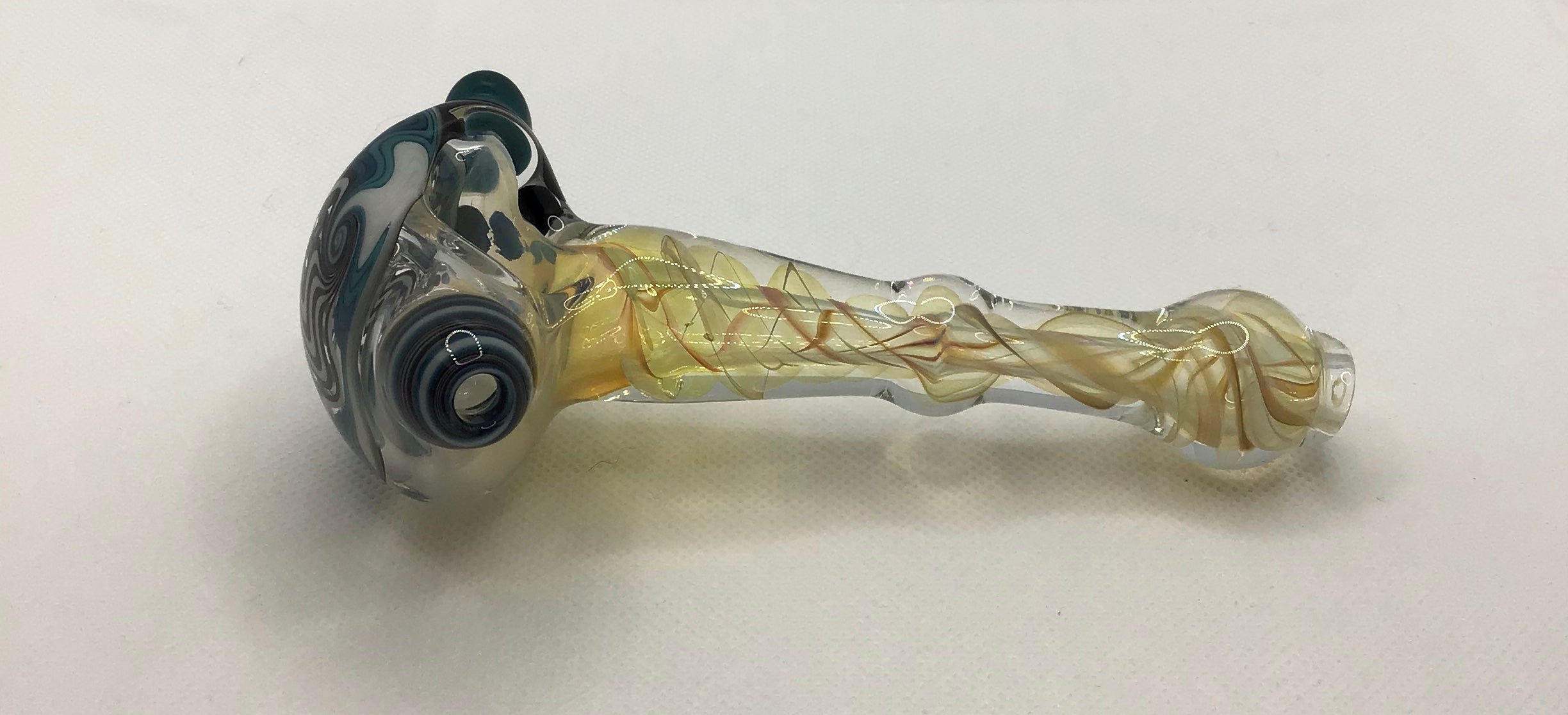 Wig Wag Hand Pipe by Bingersinc Glass