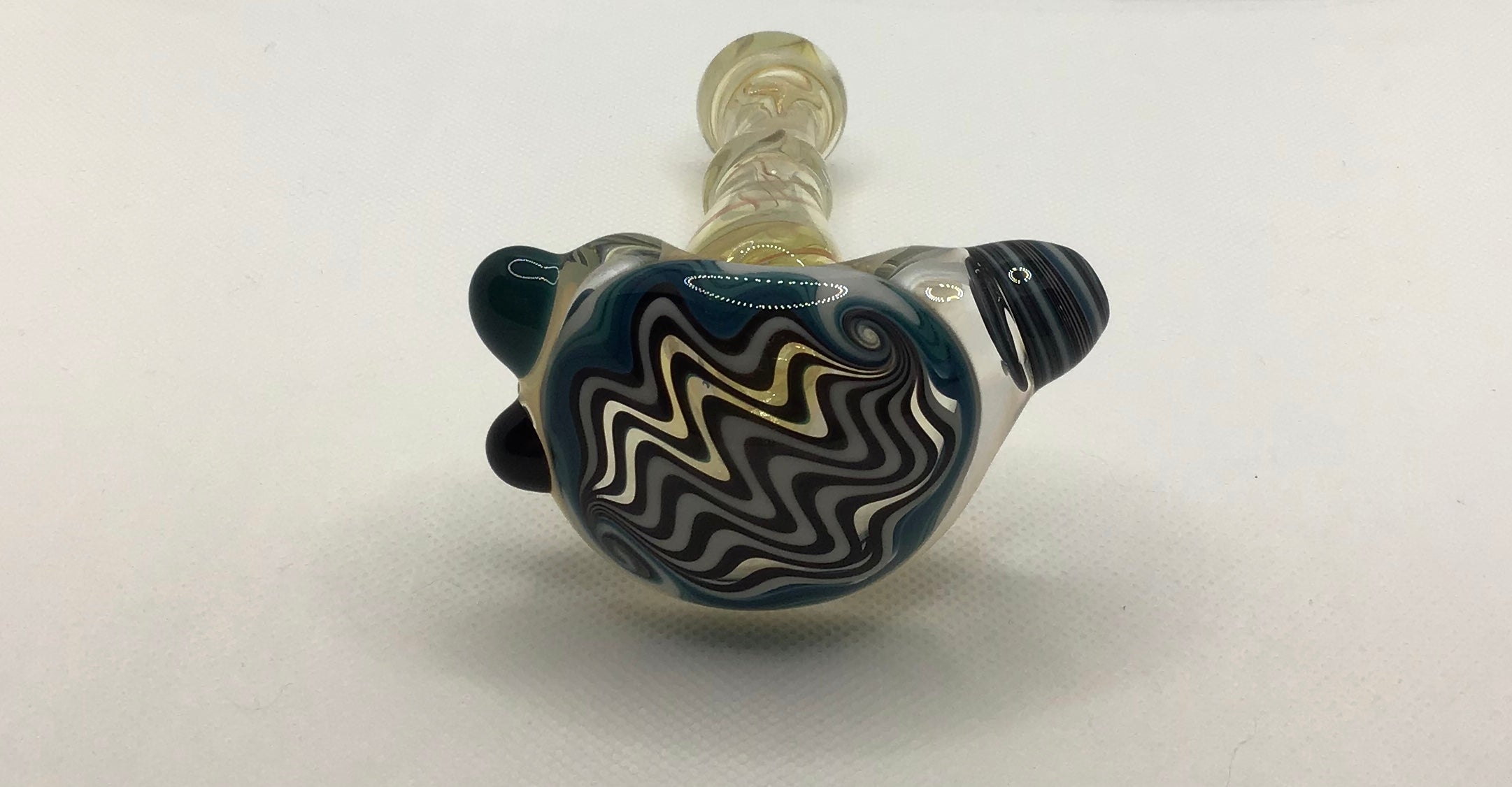 Wig Wag Hand Pipe by Bingersinc Glass