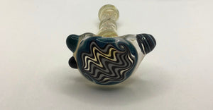 Wig Wag Hand Pipe by Bingersinc Glass