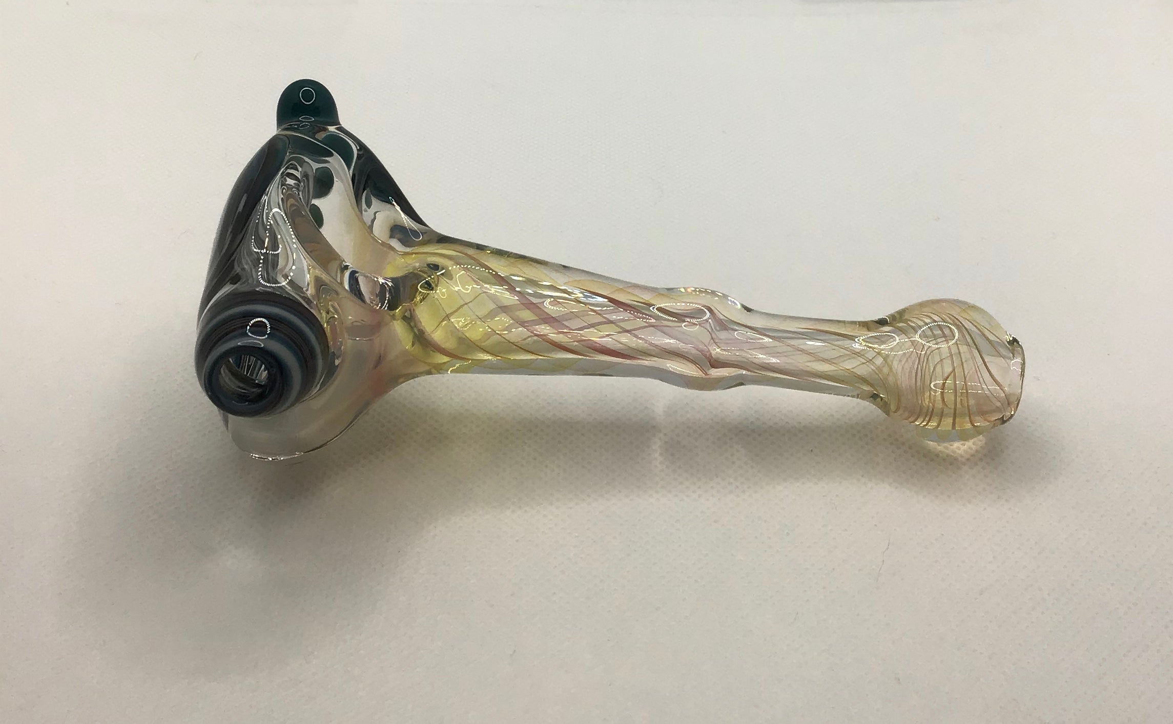 Wig Wag Hand Pipe by Bingersinc Glass