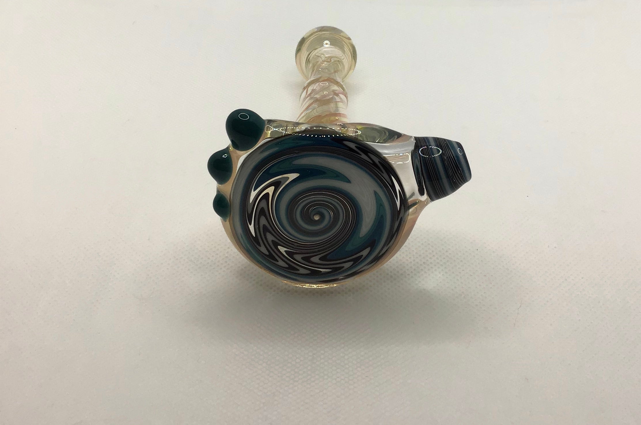 Wig Wag Hand Pipe by Bingersinc Glass