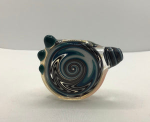 Wig Wag Hand Pipe by Bingersinc Glass