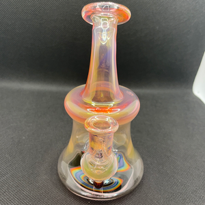 10mm Wig Wag Mini Tube by Slynxx Glass