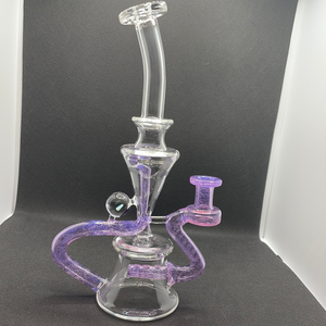 Purple lilac 10mm single uptake by  Ex Nihilo Glass