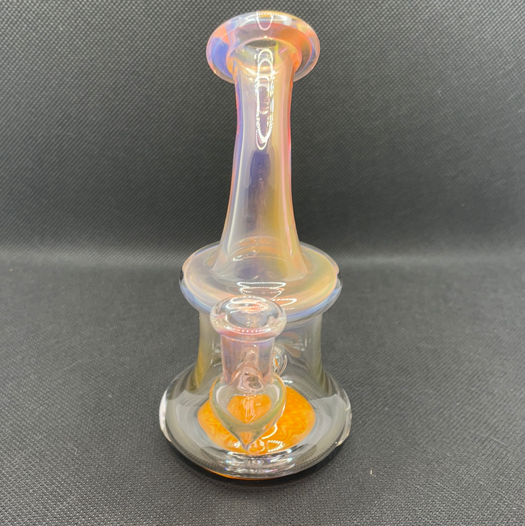 10mm Wig Wag Mini Tube by Slynxx Glass