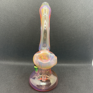 Mushroom Accent Bubbler by Slynxx Glass