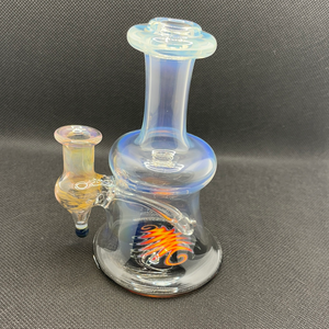 10mm Wig Wag Mini Tube by Slynxx Glass