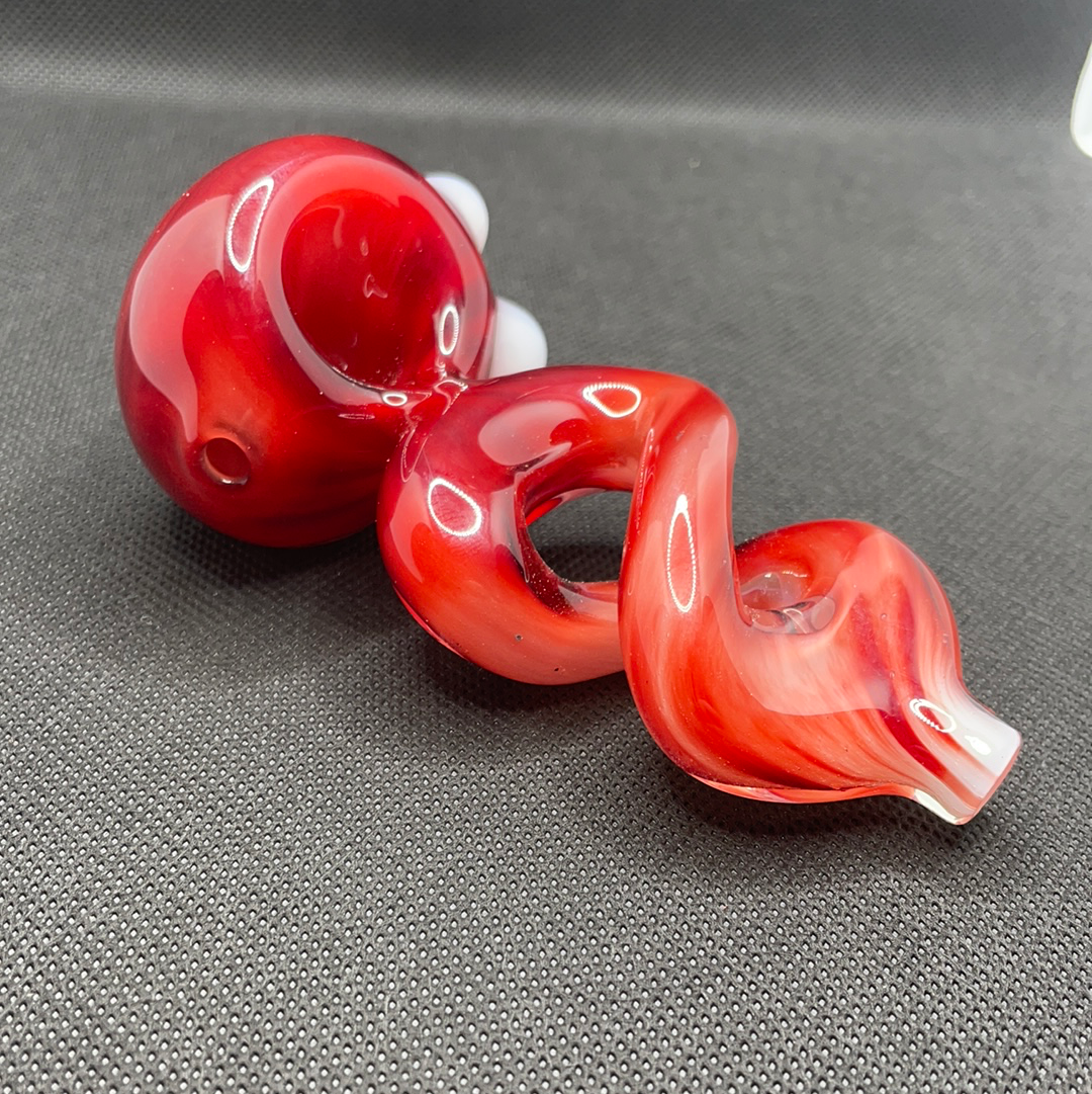 Candy Infinity Spoon by HillJack Glass