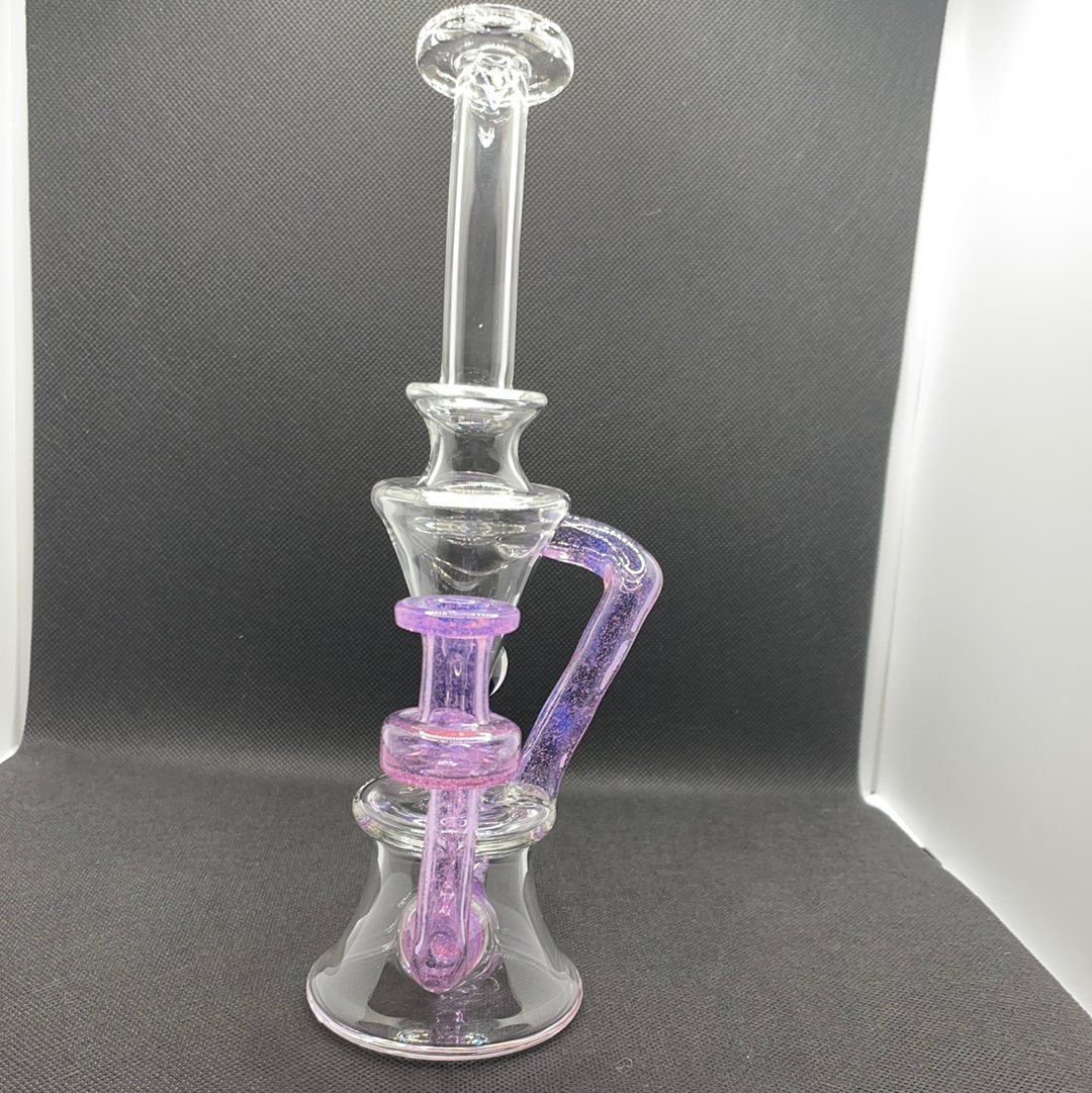 Purple lilac 10mm single uptake by  Ex Nihilo Glass