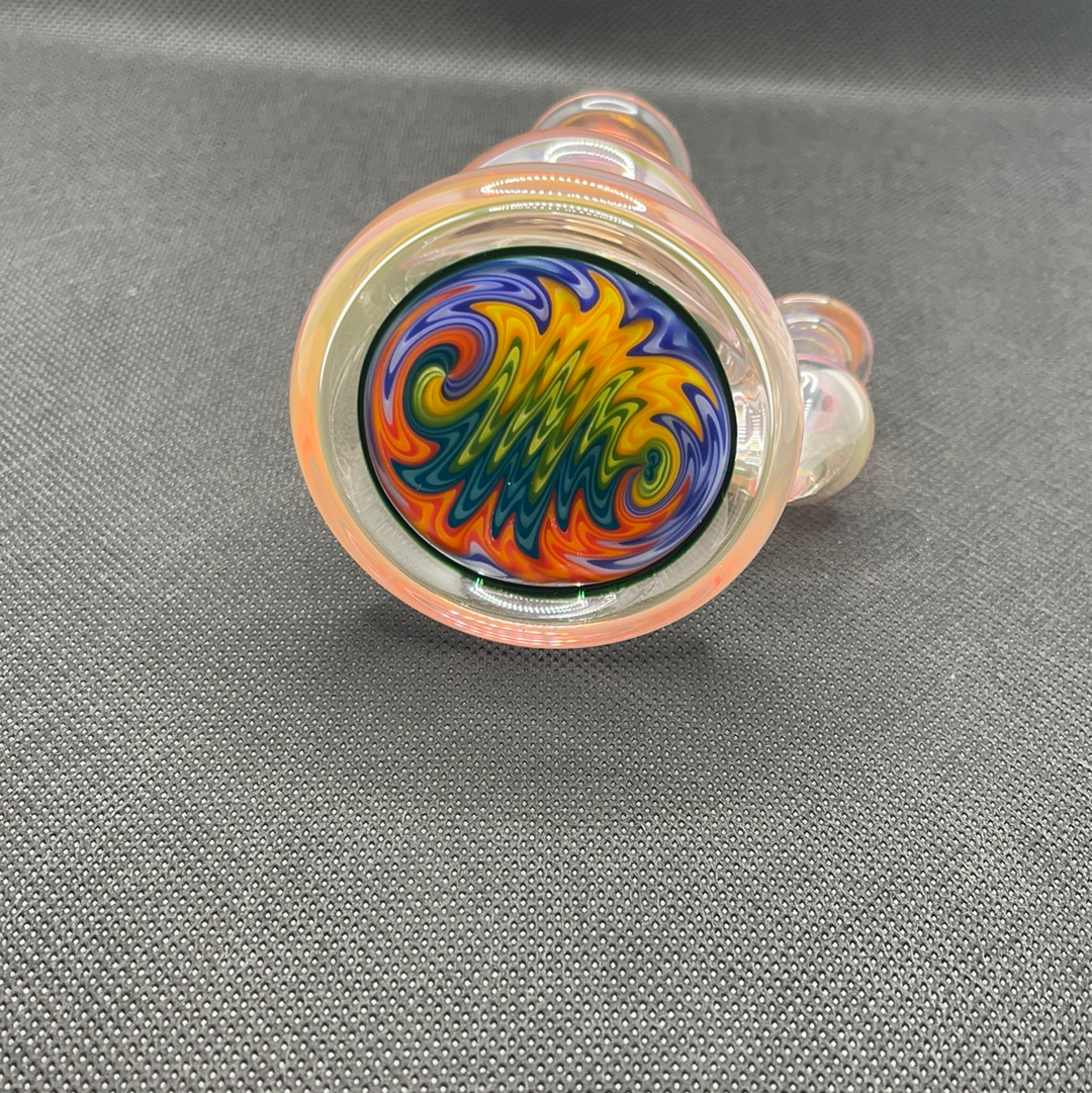 10mm Wig Wag Mini Tube by Slynxx Glass