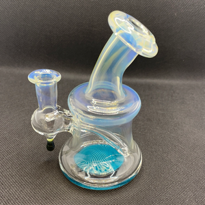 10mm Wig Wag Mini Tube by Slynxx Glass