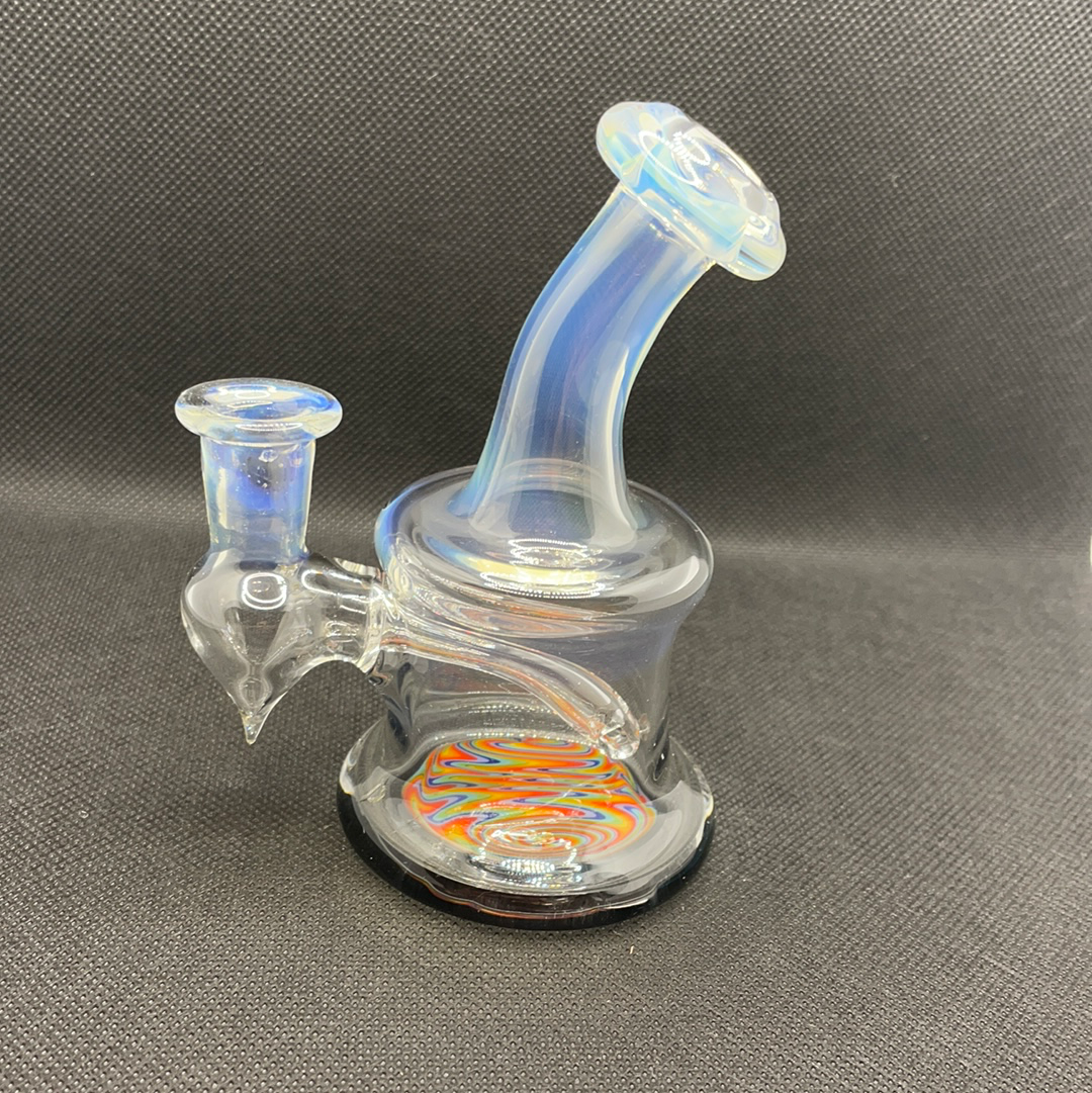 10mm Wig Wag Mini Tube by Slynxx Glass