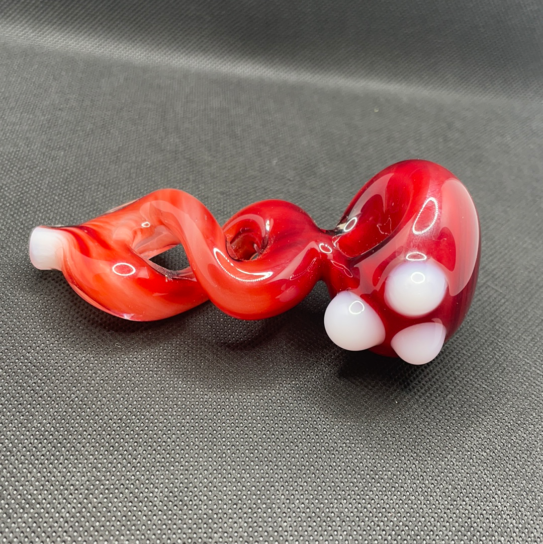 Candy Infinity Spoon by HillJack Glass